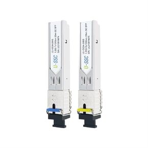 واجهة SC أحادية الألياف 1.25G/Gigabit 20KM 1310/1550nm متوافقة مع العلامات التجارية الكبرى in Kuwait