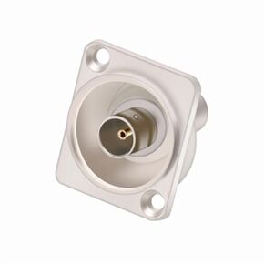 10Pcs/lot D Type Dual BNC Panel Mount Female to Female Socket DC-RUD Panel Welding-Free BNC Coupler Chassis Connector Adapter(75 ohm-Black) in Kuwait