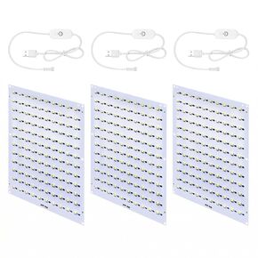 طقم لوحة إضاءة خلفية LED CMYK مكون من 3 قطع متوافق مع طابعة Bambu Lab P1/X1/A1/A1 Mini Series ثلاثية الأبعاد، لوحة إضاءة PCB Lithophane مع كابل طاقة USB/Type-C لنماذج الصور المطبوعة ثلاثية الأبعاد DIY in Kuwait