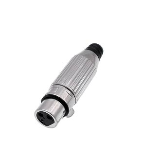 موصل XLR 3pin ذكر وأنثى للميكروفون مكبر الصوت 1 قطعة (قابس أنثى) in Kuwait