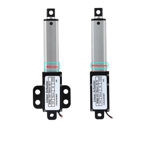 1 قطعة أسطوانة كهربائية صغيرة دفع قضيب محرك دفع خطي صغير DC12V/24 فولت 20-150N محرك ترددي أتمتة عن بعد (8 مم s (70N)، السكتة الدماغية 75 مم، 12 فولت مع) in Saudi Arabia