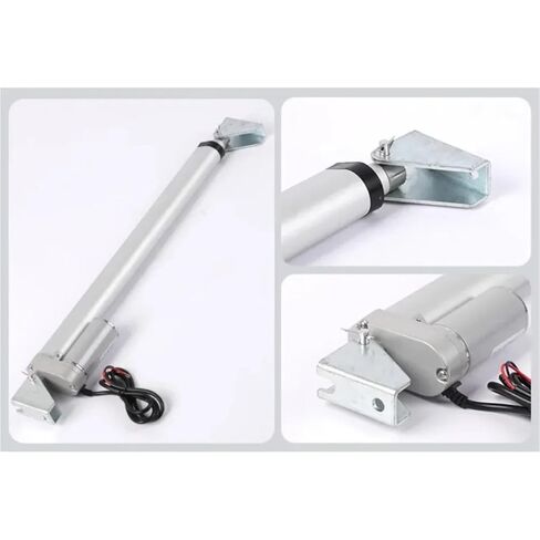 Heavy Duty 150kg Linear Actuator 12V DC, 4mm/s Adjustable Stroke 100-1000mm, IP54 Waterproof with Dual Brackets & T2 Connector(500N 20mm-S,300mm Stroke,24V) in Saudi Arabia