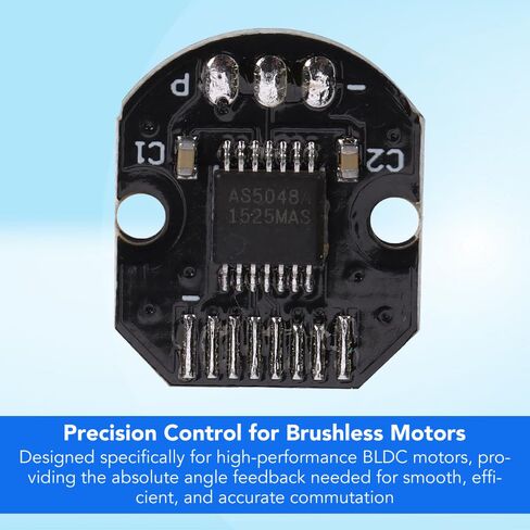 AS5048A Magnetic Encoder 14 Bit Position Sensor with 0.05 Degrees Angle Accuracy PWM Output for Brushless Motor in Saudi Arabia