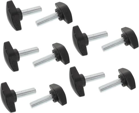 10pcs Microphone Mount Clamp Screws for Stand Mic Clip Screw M8x25-36 Head Diameter Easy Installation Non-slip Grip Universal Fit in Saudi Arabia