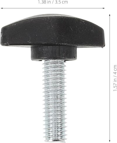 10pcs Microphone Mount Clamp Screws for Stand Mic Clip Screw M8x25-36 Head Diameter Easy Installation Non-slip Grip Universal Fit in Saudi Arabia