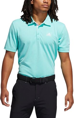 adidas Men's Advantage Drive Novelty Solid Golf Polo Shirt in Saudi Arabia