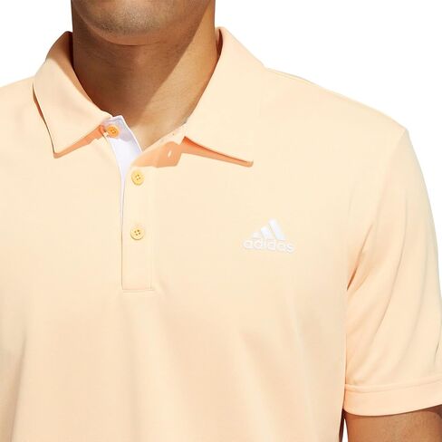 adidas Men's Advantage Drive Novelty Solid Golf Polo Shirt in Saudi Arabia