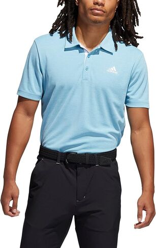 adidas Men's Advantage Drive Novelty Solid Golf Polo Shirt in Saudi Arabia