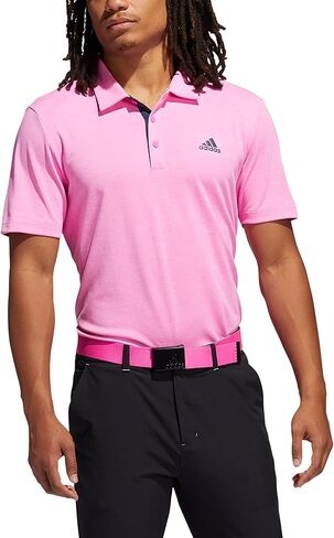 adidas Men's Advantage Drive Novelty Solid Golf Polo Shirt in Saudi Arabia