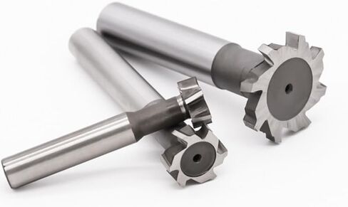 1PCS HSS T Slot End Mill 10-40MM CNC Carbide Tip T-Slot Milling Cutters for Metal(D40xH4) in Saudi Arabia