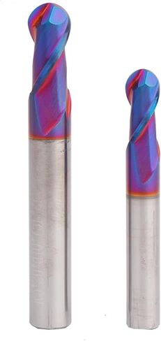 Milling Cutter Carbide CNC End Mills HRC60 Ball Nose Maching Endmill(R1.25x50lx4d) in Saudi Arabia