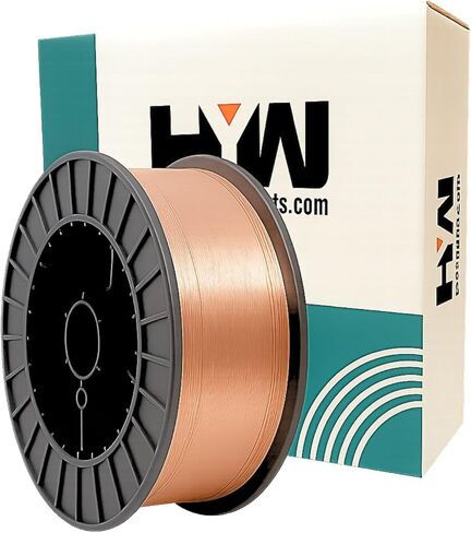 منتجات HYW 44 رطل لفة ER70S-6 0.035 "- 0.045" سلك لحام Mig من الفولاذ الطري (0.035 "X 44 #) in Kuwait