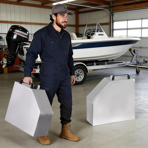 Boat Float Pods Pair Fits 17‘ - 18’ Boats, Portable Buoyancy Pods for Pontoon, Jon & Fishing Boats, Easy Install, UV Resistant in Saudi Arabia