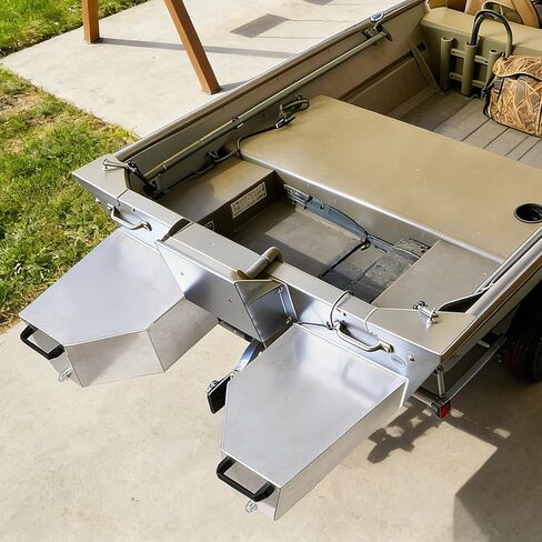 Boat Float Pods Pair Fits 17‘ - 18’ Boats, Portable Buoyancy Pods for Pontoon, Jon & Fishing Boats, Easy Install, UV Resistant in Saudi Arabia