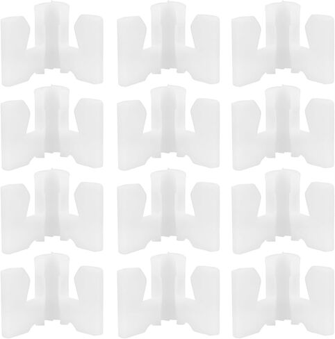 Garneck 40pcs DIY Shoe Rack Connector Parts Pipe Fittings Wire Shelf Brackets for Closet Organizer Cabinet Wardrobe Rack Hardware Replacement Support in Saudi Arabia