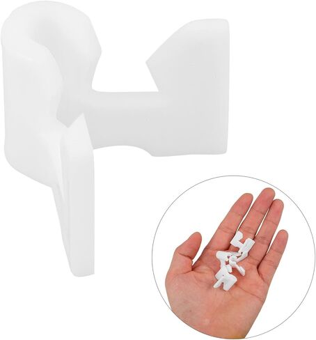 Garneck 40pcs DIY Shoe Rack Connector Parts Pipe Fittings Wire Shelf Brackets for Closet Organizer Cabinet Wardrobe Rack Hardware Replacement Support in Saudi Arabia