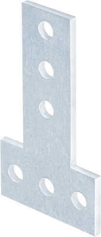 heneng 6 Pcs T Shape Flat Bracket,5-1/4" x 3"Flat Tee Corner Brackets Mending Plate in Saudi Arabia