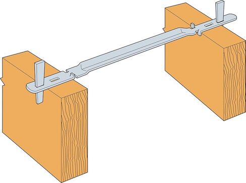 ربطة عنق Simpson Strong-Tie WT8 Wedge لـ 2X Formboard، 8 بوصة. جدران سميكة (250-الكمية) in Saudi Arabia