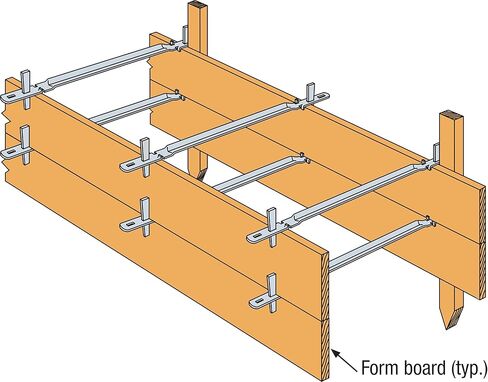 ربطة عنق Simpson Strong-Tie WT8 Wedge لـ 2X Formboard، 8 بوصة. جدران سميكة (250-الكمية) in Saudi Arabia