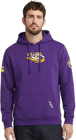 Pro Standard Men's College Classic Chenille Pull Over Hoodie in Saudi Arabia
