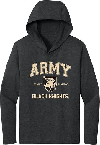 تي شيرت CornBorn Army Black Knights مناسب للجنسين بأكمام طويلة - تي شيرت بغطاء للرأس - اختر التصميم الخاص بك in Saudi Arabia
