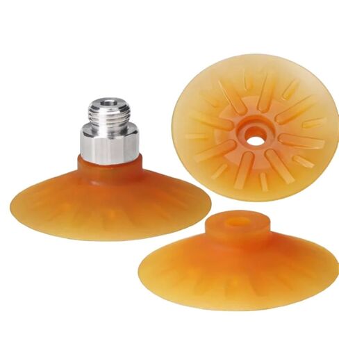 Robot Vacuum Suction Cup Industrial ESS ESV-60PU Polyurethane Wear-Resistant Accessories Suction Nozzle Pneumatic(Gray) in Saudi Arabia