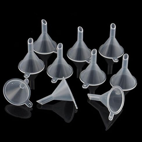 Mini Liquid Oil Funnels for Lab Bottles Sand Art Perfumes,5CM,12 Pieces in Saudi Arabia