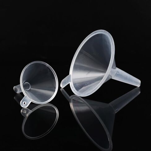 Mini Liquid Oil Funnels for Lab Bottles Sand Art Perfumes,5CM,12 Pieces in Saudi Arabia
