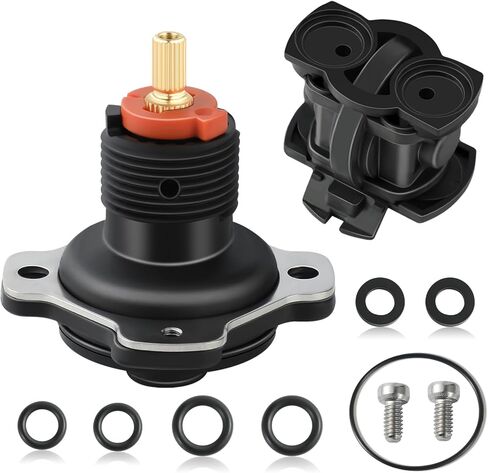 1307346 مجموعة غطاء الخلاط Sp Kit وخرطوشة وحدة موازنة الضغط GP800820 المتوافقة مع صمام دش Kohler، طقم إصلاح خرطوشة الدش لصمام الدش Rite-Temp وK-304، ريترو in Saudi Arabia