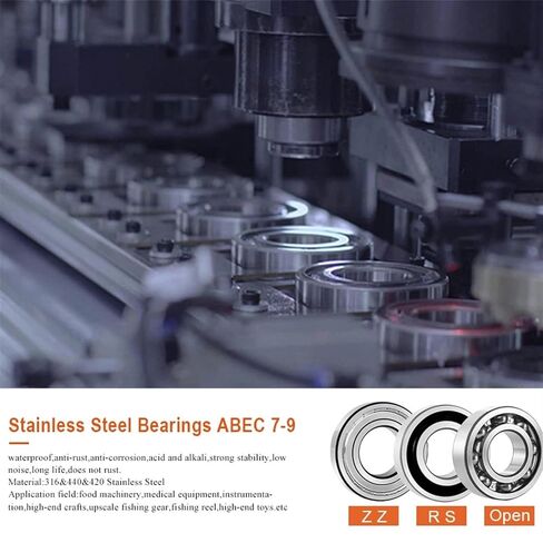 كرة أخدود عميقة تحمل 10 قطعة R3RS تحمل 4.762*12.7*4.978 مم ABEC-7 بوصة مصغرة R3 2RS ​​الكرات in Kuwait