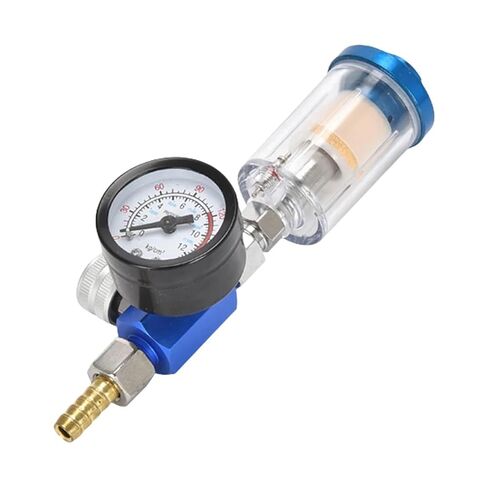 in-line Oil Water Separator Filter Separator Spray Gun air Regulator Pressure Gauge for Spray Gun Pneumatic Tools(U-Connector) in Saudi Arabia