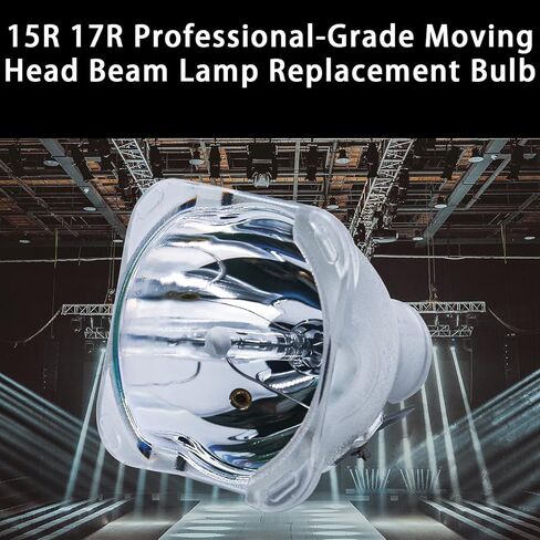 مصابيح عرض بديلة Msd Platinum 17R 350W لمصباح شعاع الرأس المتحرك الاحترافي، لمبة إضاءة المسرح، ضوء الرأس المتحرك (10 عبوات) in Saudi Arabia