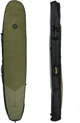 Creatures of Leisure - Hardwear Longboard -Double Board Cover Bag 2-3 wheely 8'6" military titanium in Saudi Arabia