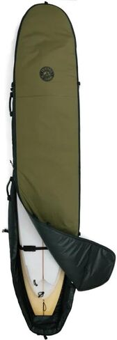 Creatures of Leisure - Hardwear Longboard -Double Board Cover Bag 2-3 wheely 8'6" military titanium in Saudi Arabia