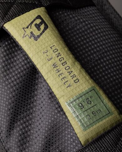 Creatures of Leisure - Hardwear Longboard -Double Board Cover Bag 2-3 wheely 8'6" military titanium in Saudi Arabia