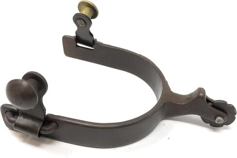AJ Tack Men's Antique Brown Southwest Engraved Spurs in Saudi Arabia