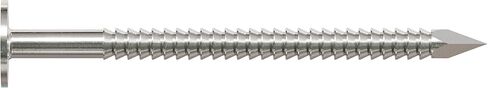 Simpson Strong Tie S611ARN1 6D بلاط السقف والأظافر المسطحة 2 بوصة و11 قياس، ساق حلقية 304 من الفولاذ المقاوم للصدأ، 1 رطل، 136 قطعة in Saudi Arabia