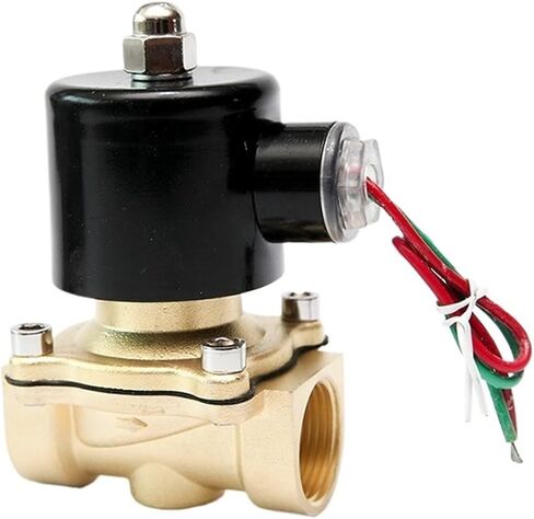 3/4" inch Normally Closed Brass Solenoid Valve 220VAC 24VDC 12VDC 110VAC 380VAC 24VAC Direct-Acting Water Gas Oil(BSP_24VAC) in Saudi Arabia
