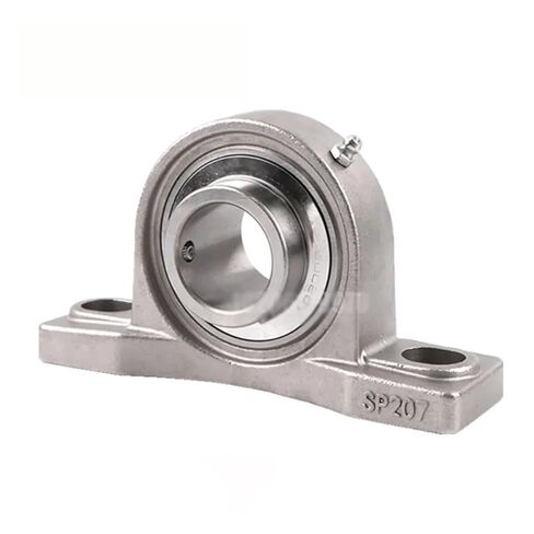 1PCS Stainless Steel Outer Spherical Bearing Belt Base SUCP207 in Saudi Arabia