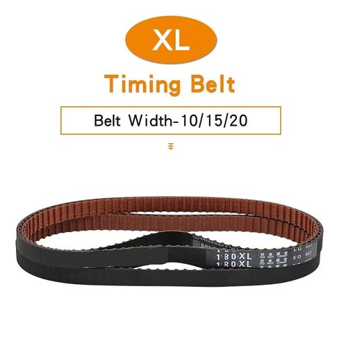 XL مؤقت اشتعال 172XL/174XL/176XL/178XL/180XL/182XL/184XL أحزمة نقل مطاطية عرض 10/15/20 مللي متر (176XL-88T-447.04 مللي متر ، 10 مللي متر) in Saudi Arabia