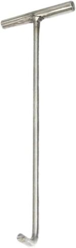 Manhole Hook Tool, Versatile Lifter and Puller for Manhole Covers, Storm Drains, Septic Tank Lids, T Shape Hook for Enhanced Grip Pull Tool in Saudi Arabia