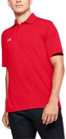 Under Armour Mens Team Performance Polo Navy Large in Saudi Arabia