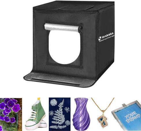 DIY Photo Studio for Screen Printing, Cyanotype, Plant Growth, UV Curing, Shoe Icing Box Make Yellow/Oxidized Soles White, 3D Printer Curing Enclosure, 3-Minute Assembly (No Light Source) in Saudi Arabia