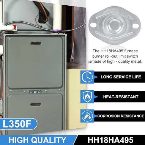 HH18HA495 مفتاح حد الفرن L350F لأنظمة التدفئة والتهوية وتكييف الهواء - قطعة واحدة in Kuwait