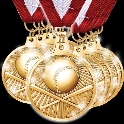 جوائز التاج للبيسبول، ميداليات T-Ball، حزمة قيمة، ميداليات ذهبية لفرق البيسبول، بطولات الكرة اللينة، دوريات Tball، والمشاركة in Saudi Arabia