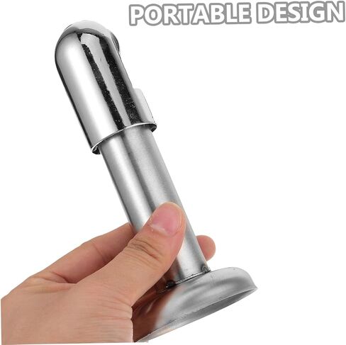 2 Pcs Bathroom Partition Hardware Support Kickstand for Restroom Partition Toilet Partition Accessories Toilet Partition Hardware Cut off Tripod Stainless Steel in Saudi Arabia