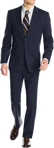 DTI GV Executive Italian Men's Two Button Wool Suit Ticket Pocket Jacket 2 Piece in Saudi Arabia