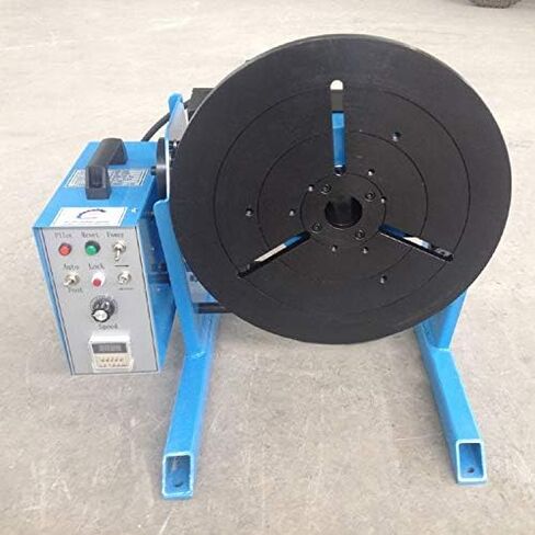 Hanchen 30KG أداة لحام شديدة التحمل 0-90 درجة آلة تحديد المواقع للتحكم في وقت القرص الدوار لمعدات اللحام الدوارة لقطع عمل الأنابيب مع ظرف 200 مم in Saudi Arabia
