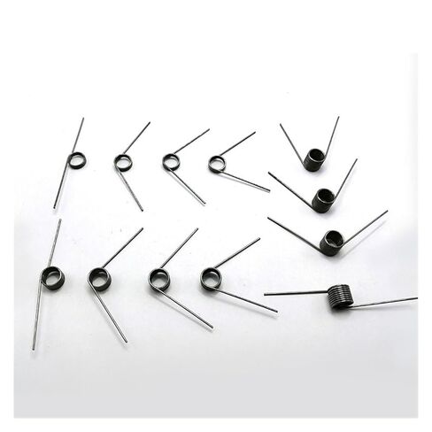 V-Shaped Helical Torsion 10 Pieces Wire Diameter 1.0mm 65Mn Steel V-Shaped Helical Torsion Spring Angle 60 90 120 180 Degrees(3mm(3 laps),9.5MM(10PCS)_1.0MM(120 Degrees)) in Saudi Arabia