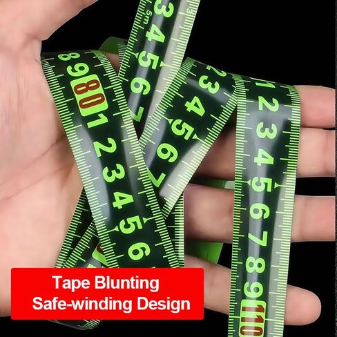 Digital Tape Measure - 16Ft Measuring Tape Ruler Metric & Inches Retractable Measurement Tape Tool with self-Locking Device-Measuring Tool in Saudi Arabia